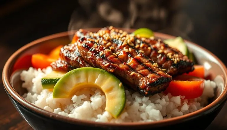 steak rice bowl