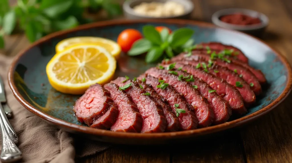 thin sliced beef recipes