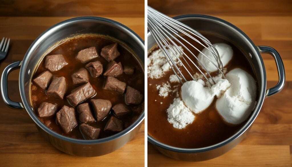 Beef Gravy Preparation Steps Beef Gravy Preparation Steps