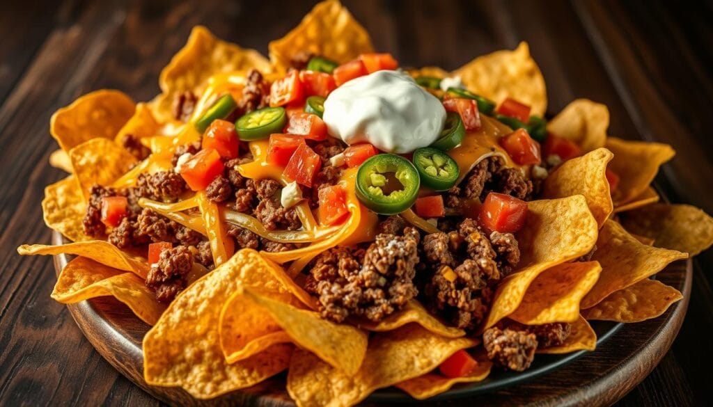 Crispy Tex-Mex Nachos Preparation Crispy Tex-Mex Nachos Preparation